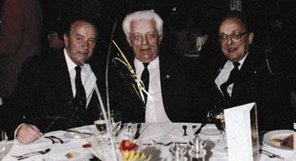 1989 Magdeburg: vlnr: Dr. Heinz Jaeger, Ladislav Dvoracek, Peter Fischer